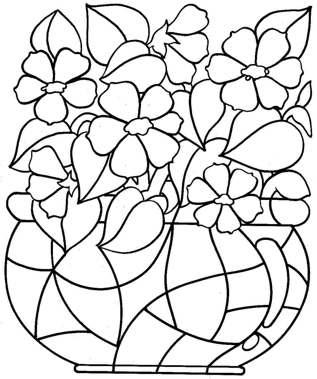 Free Easy Coloring Pages For Adults At GetDrawings Free Download