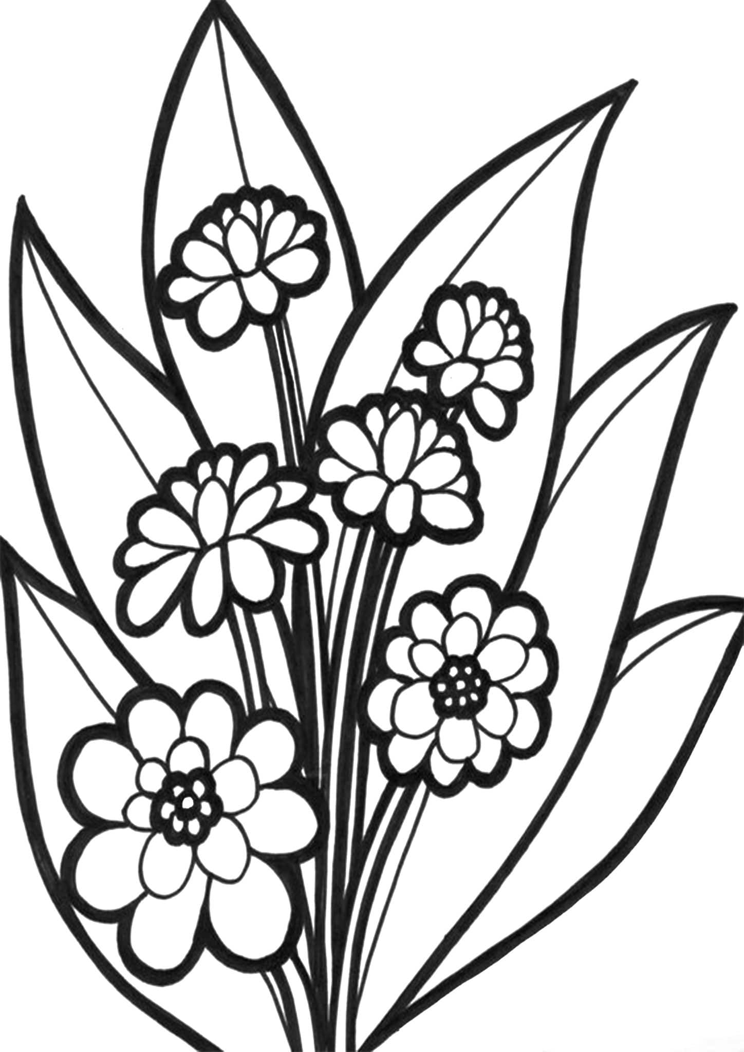 Flowers Coloring Pages