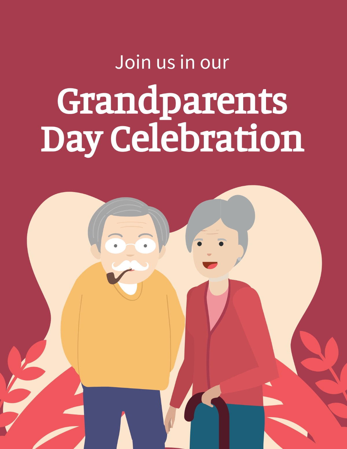 printable grandparents day invitation template