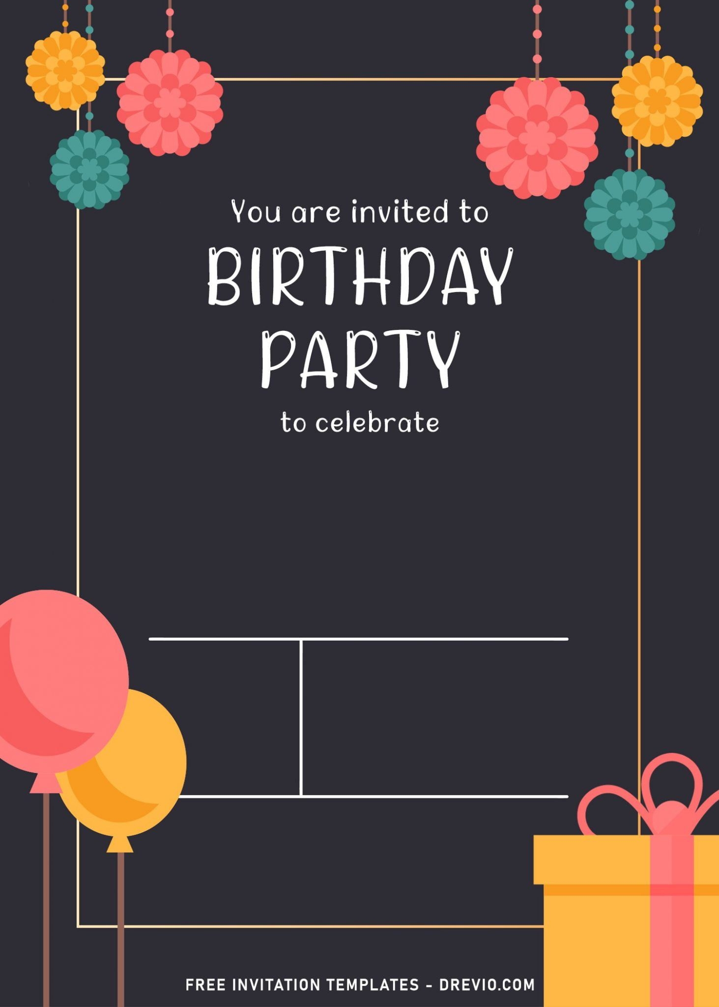 small invitation cards templates