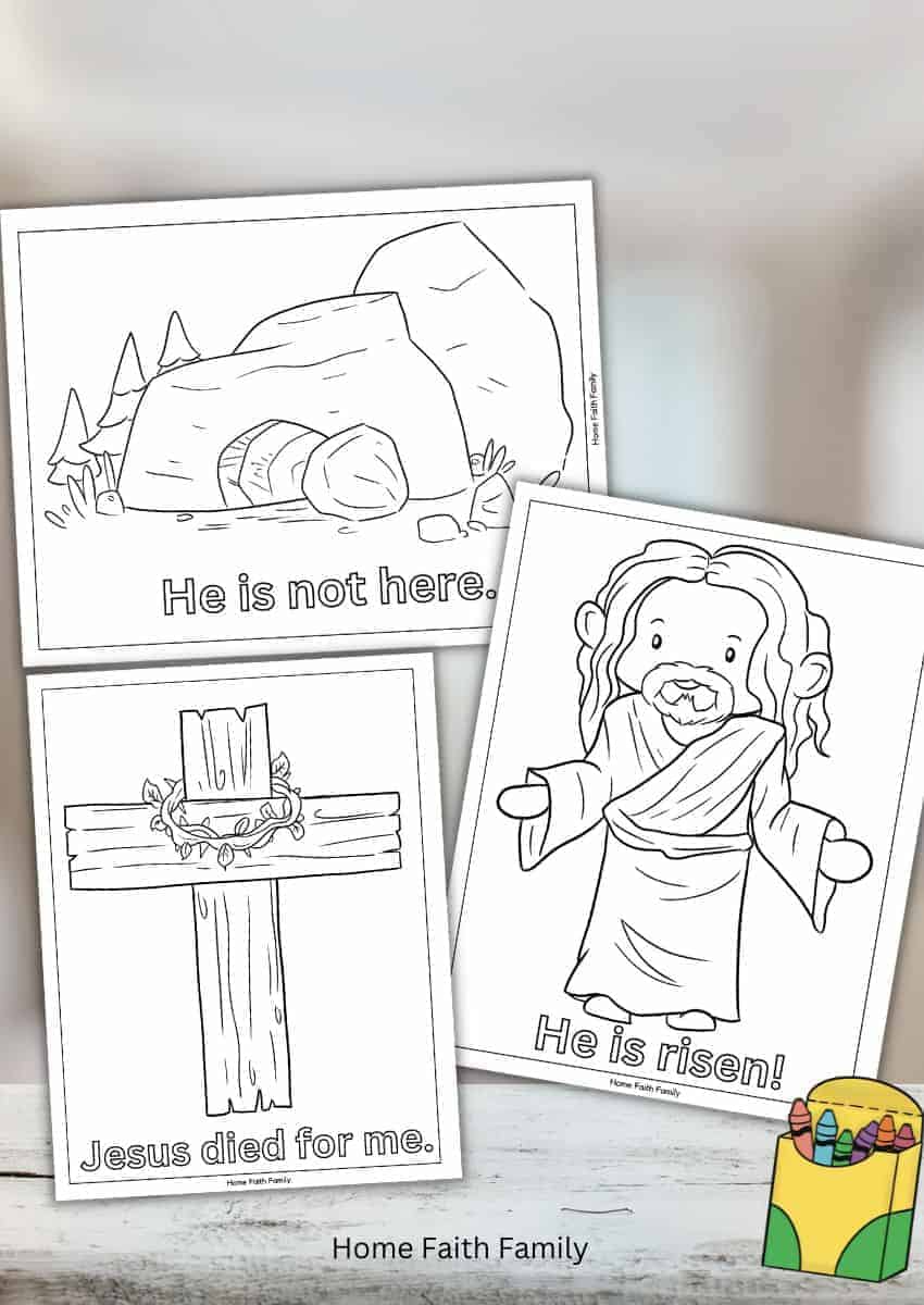 Free Lent Coloring Pages For Your Children Lent Lenten Activities 