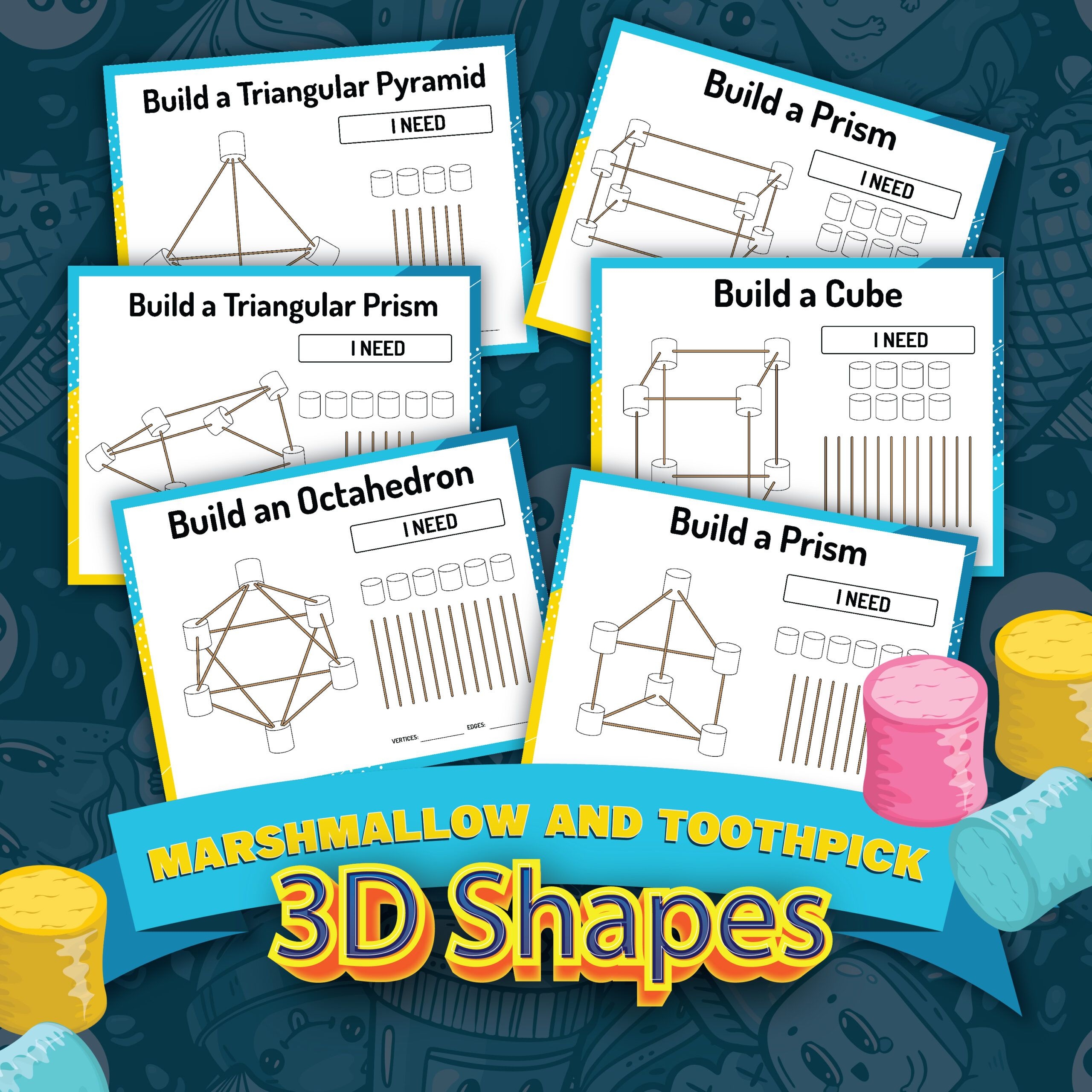 free printable marshmallow template