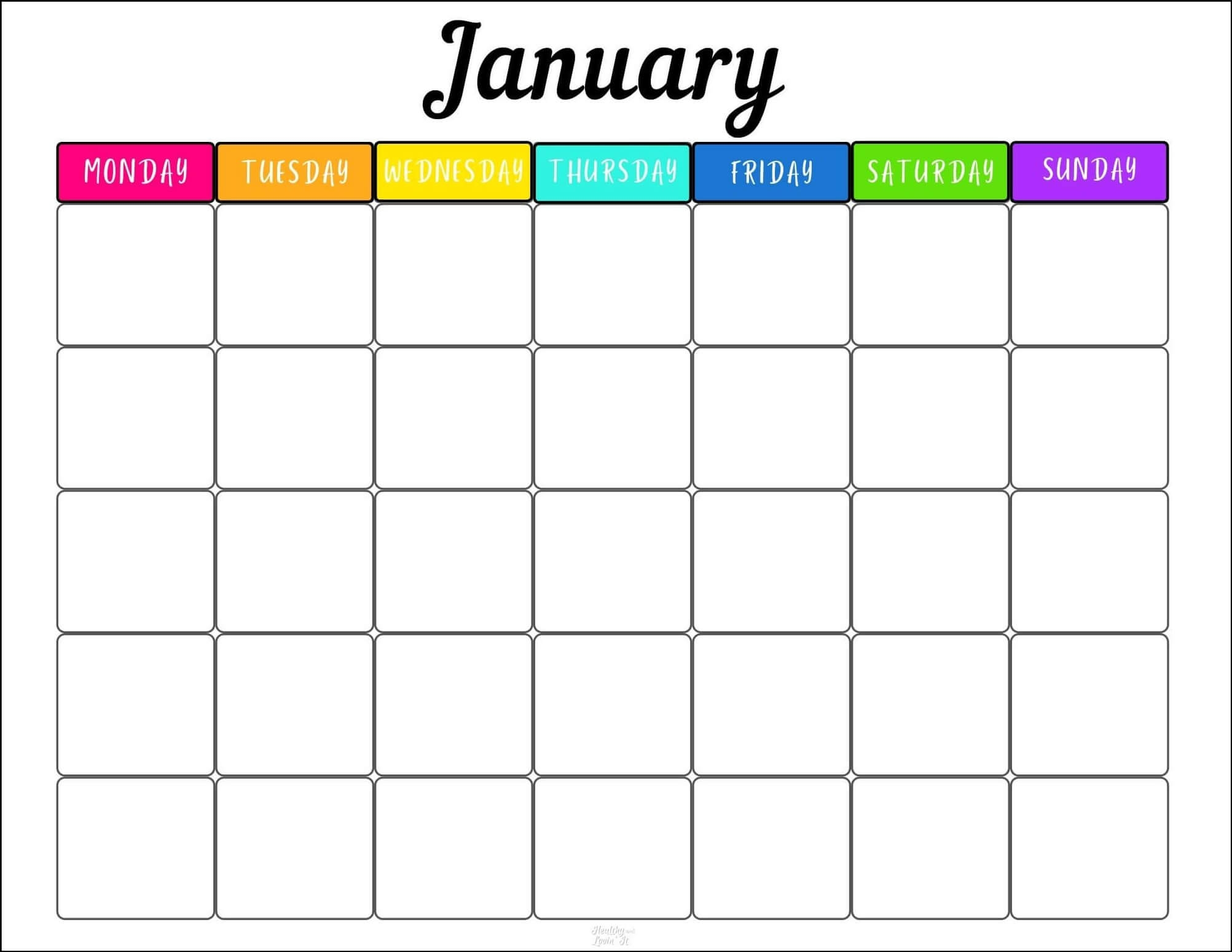 Free Monthly Printable Calendar Templates 2025 CALENDAR PRINTABLE