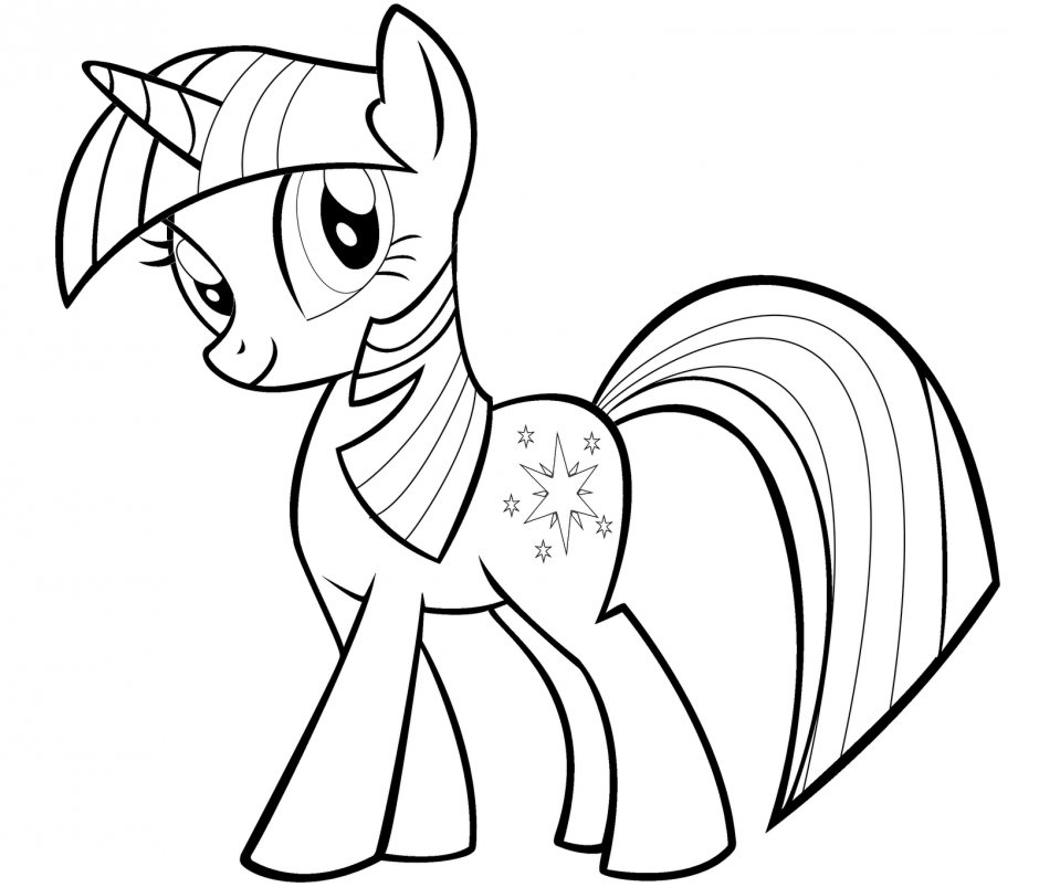 Free My Little Pony Coloring Pages Twilight Sparkle Download Free My
