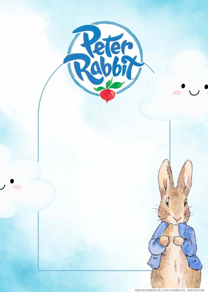 FREE Peter Rabbit Canva Templates 6 Download Hundreds FREE