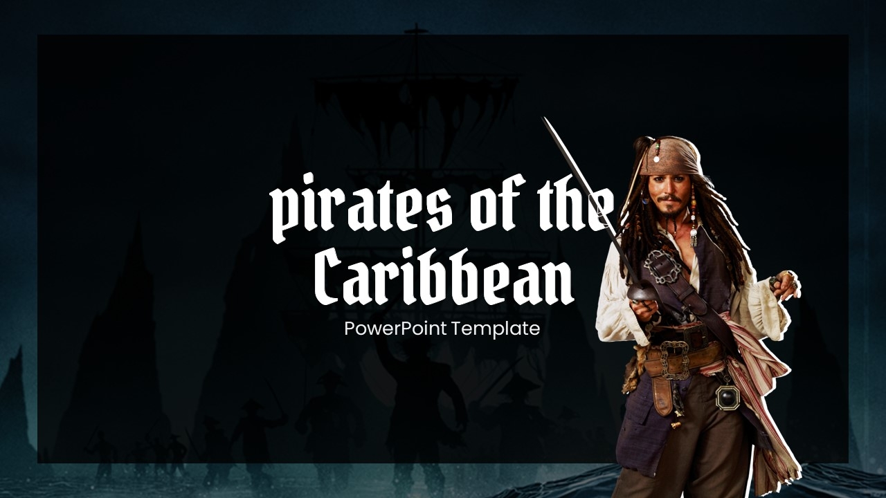 Free Pirates Of The Caribbean Template