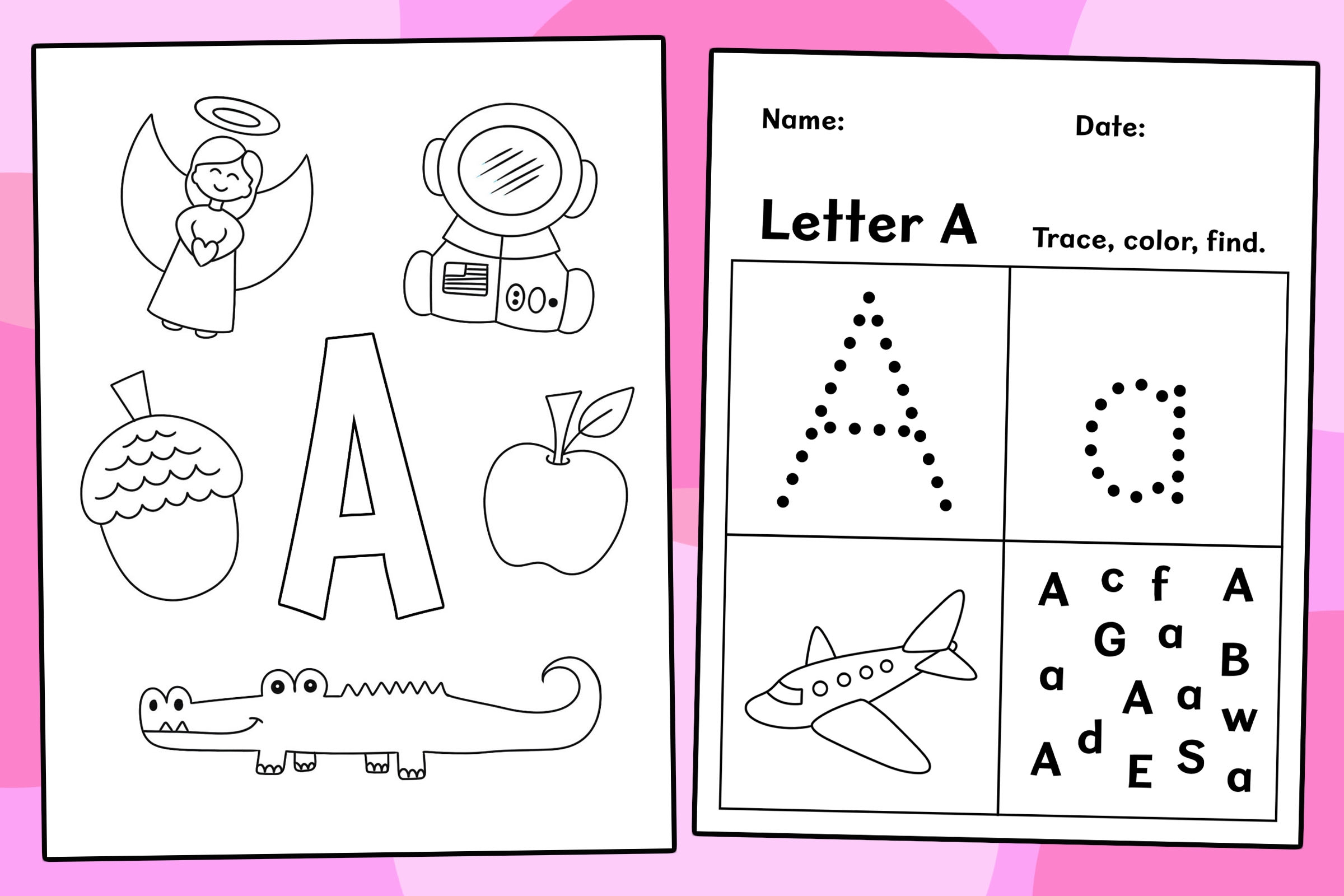 Free Preschool Letters Worksheet Download Free Preschool Letters 