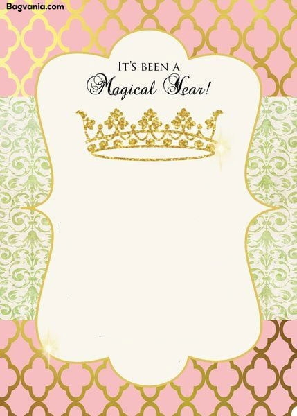 FREE Princess Birthday Invitations Bagvania FREE Printable Invitation 