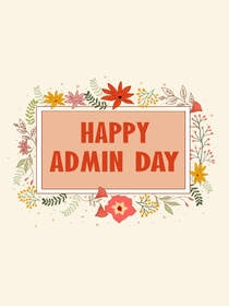 Free Printable Admin Day Cards Create And Print Free Printable Admin 