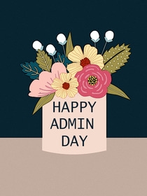 Free Printable Admin Day Cards Create And Print Free Printable Admin