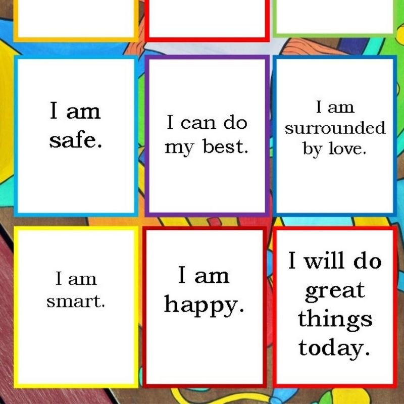 Free Printable Affirmation Cards Pdf Printable Word Searches