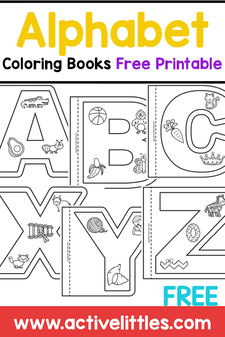 Free Printable Alphabet Coloring Pages Pre Pdf Infoupdate