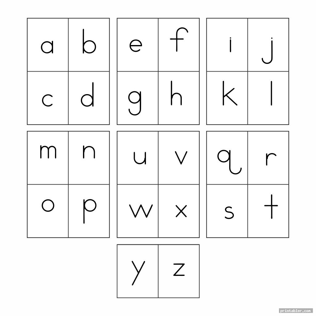 Free Printable Alphabet Flash Cards Upper And Lower Case Baysection