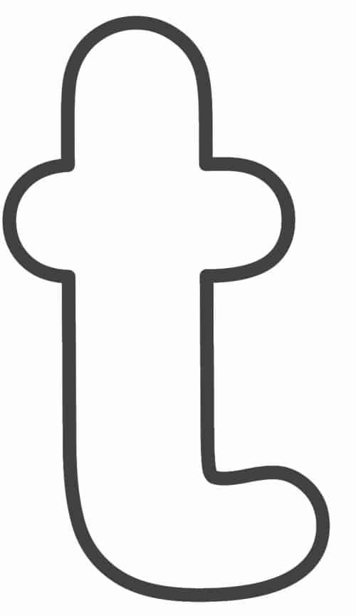 Free Printable Bubble Letters Lowercase T Bubble Letters Lowercase