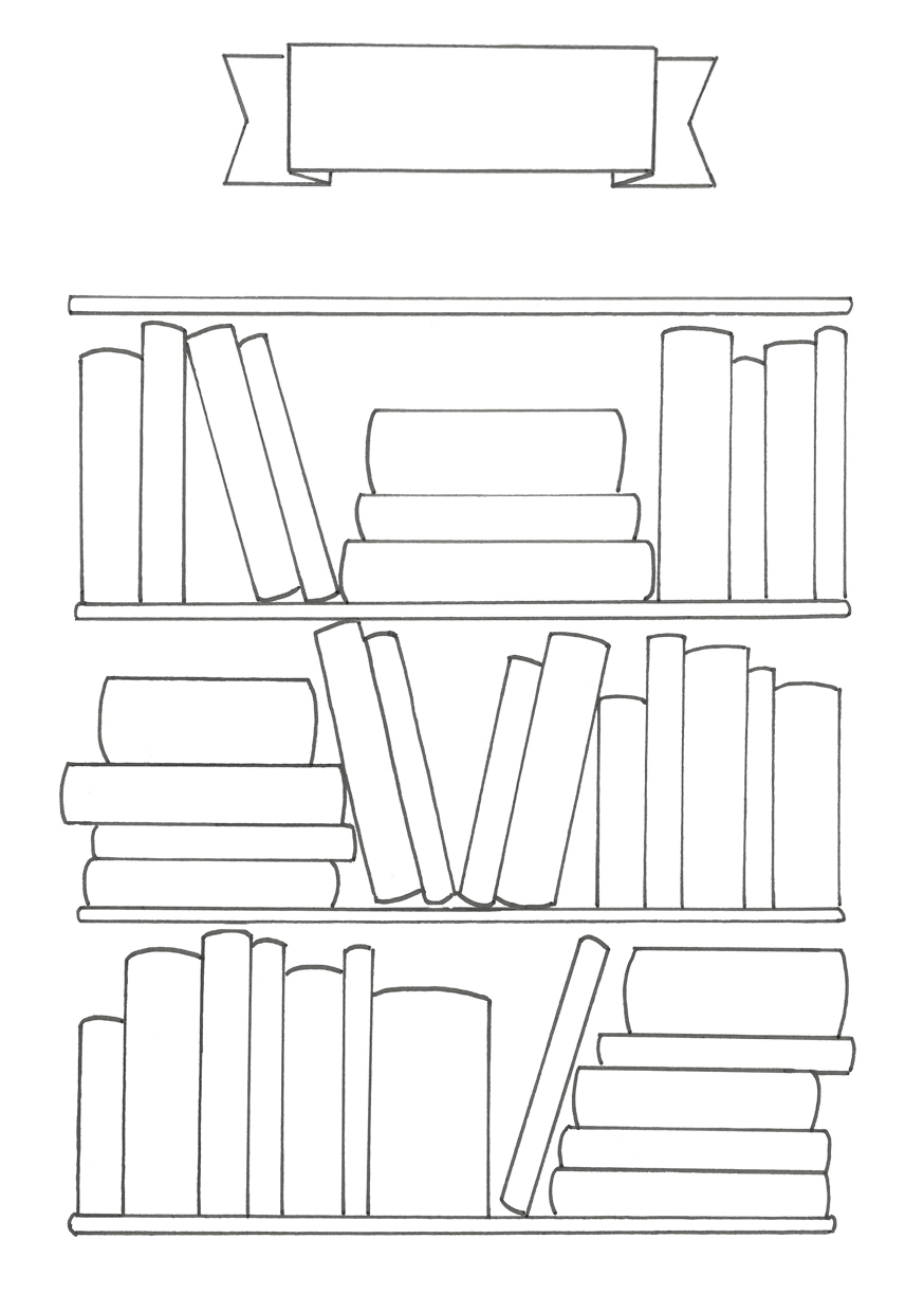 free printable bullet journal books to read template