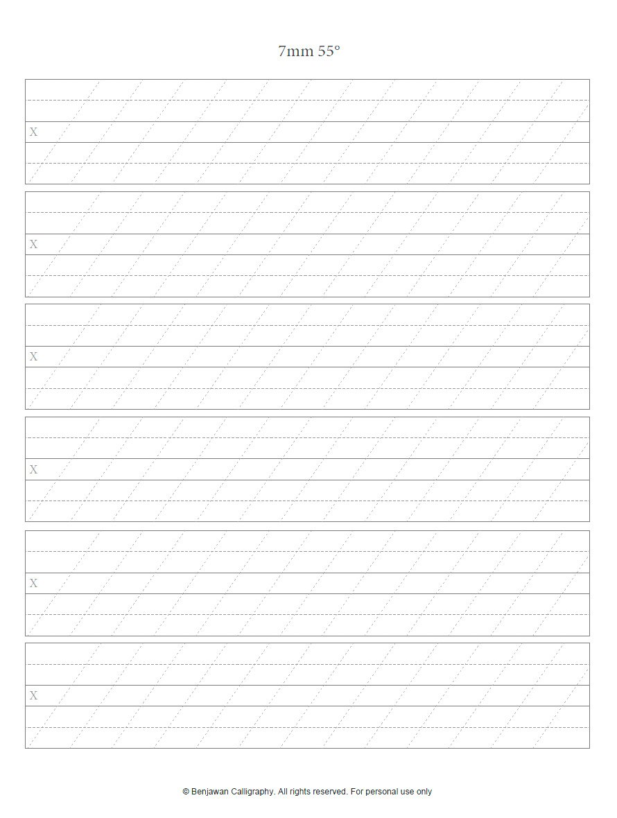 printable calligraphy worksheets pdf