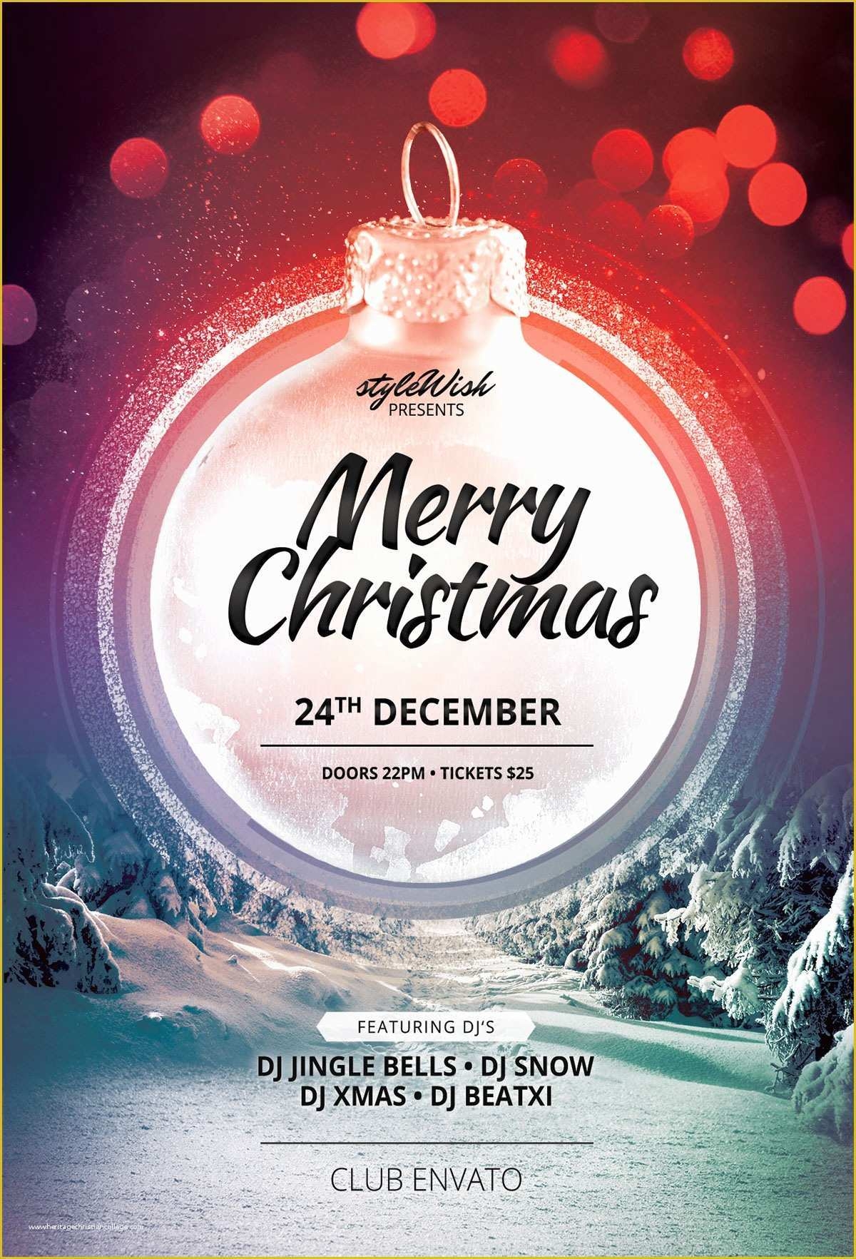 Free Printable Christmas Flyers Templates Of 16 Printable Christmas 