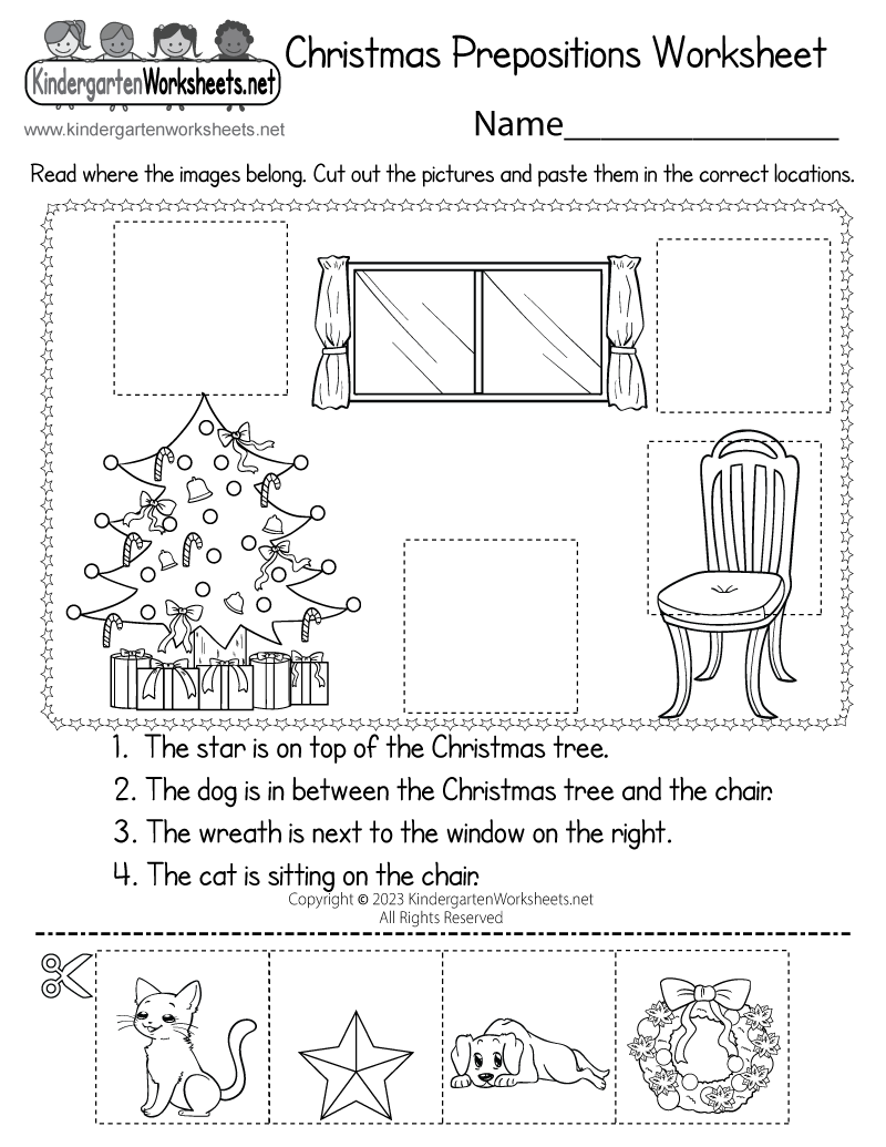 worksheet christmas english