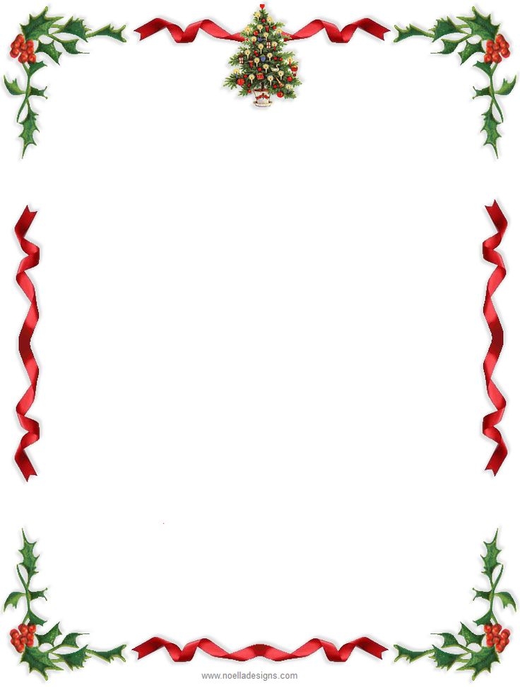 Free Printable Christmas Stationery Template Printable Templates Free