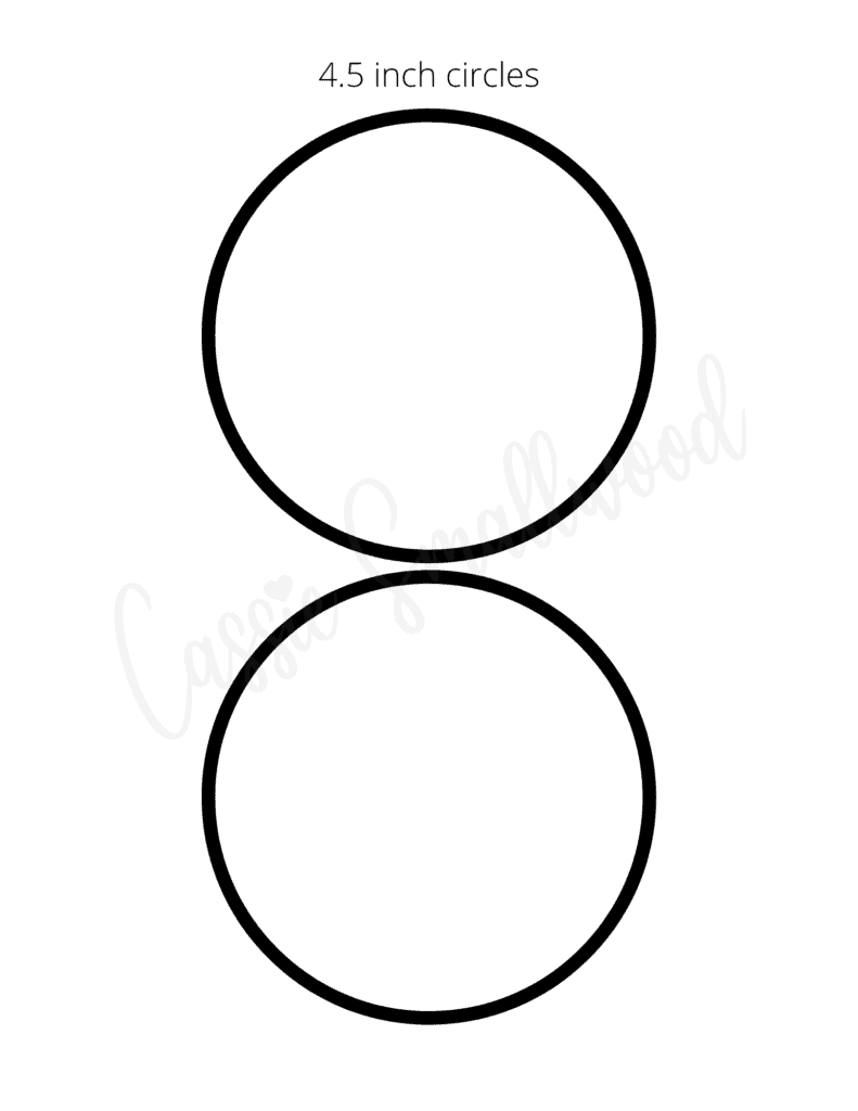 Free Printable Circle Templates Daily Printables 54 OFF