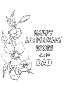 Free Printable Color Your Card Anniversary Cards Create And Print Free 