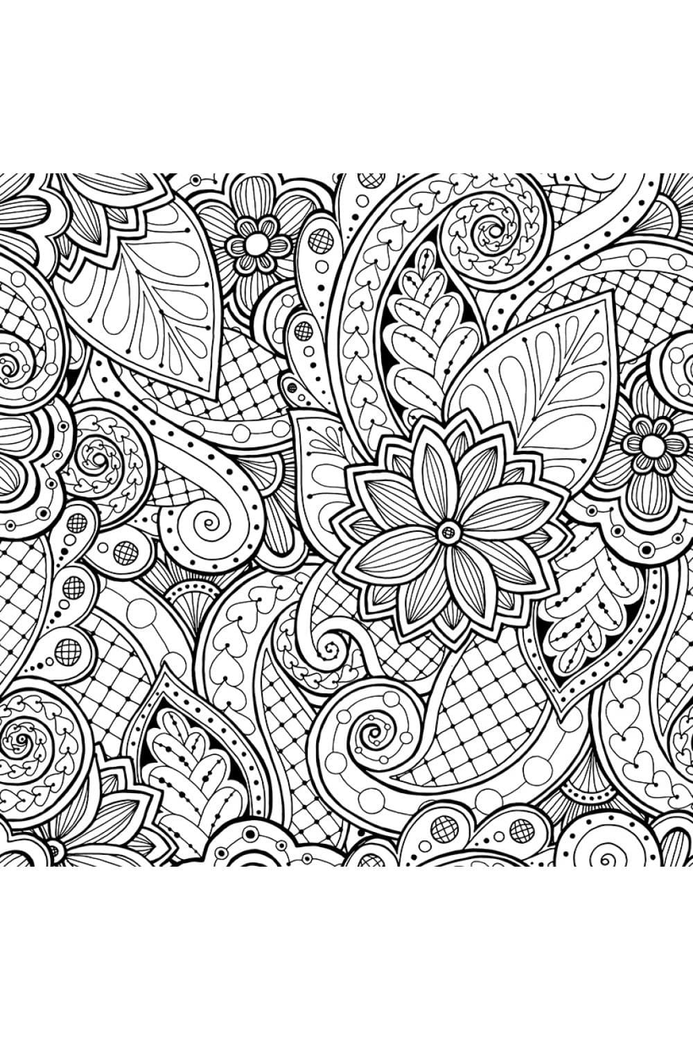 Free Printable Coloring Pages For Stress Relief Free Coloring Sheet