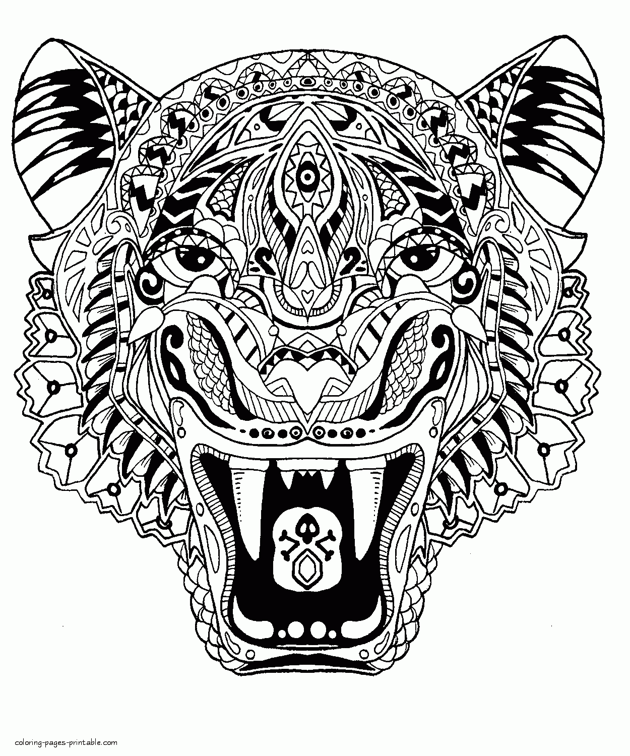 Free Printable Colouring Pages Of Wild Animals Free Coloring Sheet