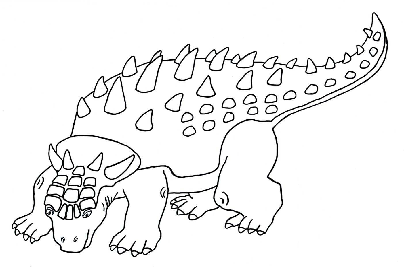 Free Printable Dinosaur Coloring Pages Pdf