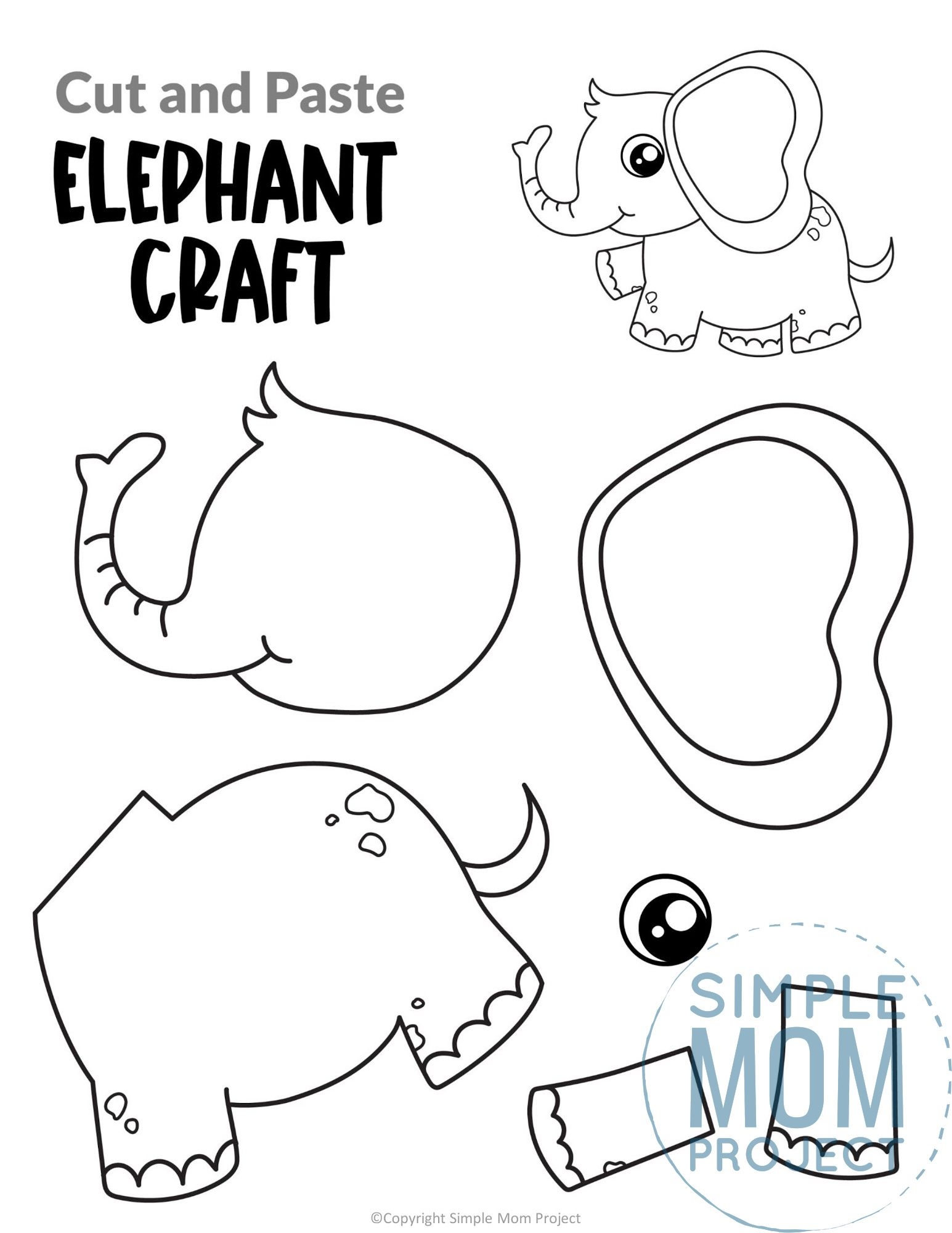 free printable animal crafts template