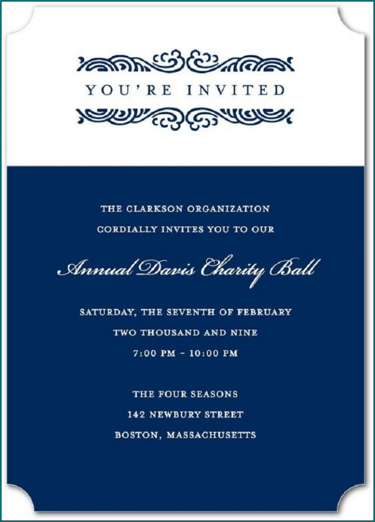 professional event invitation template