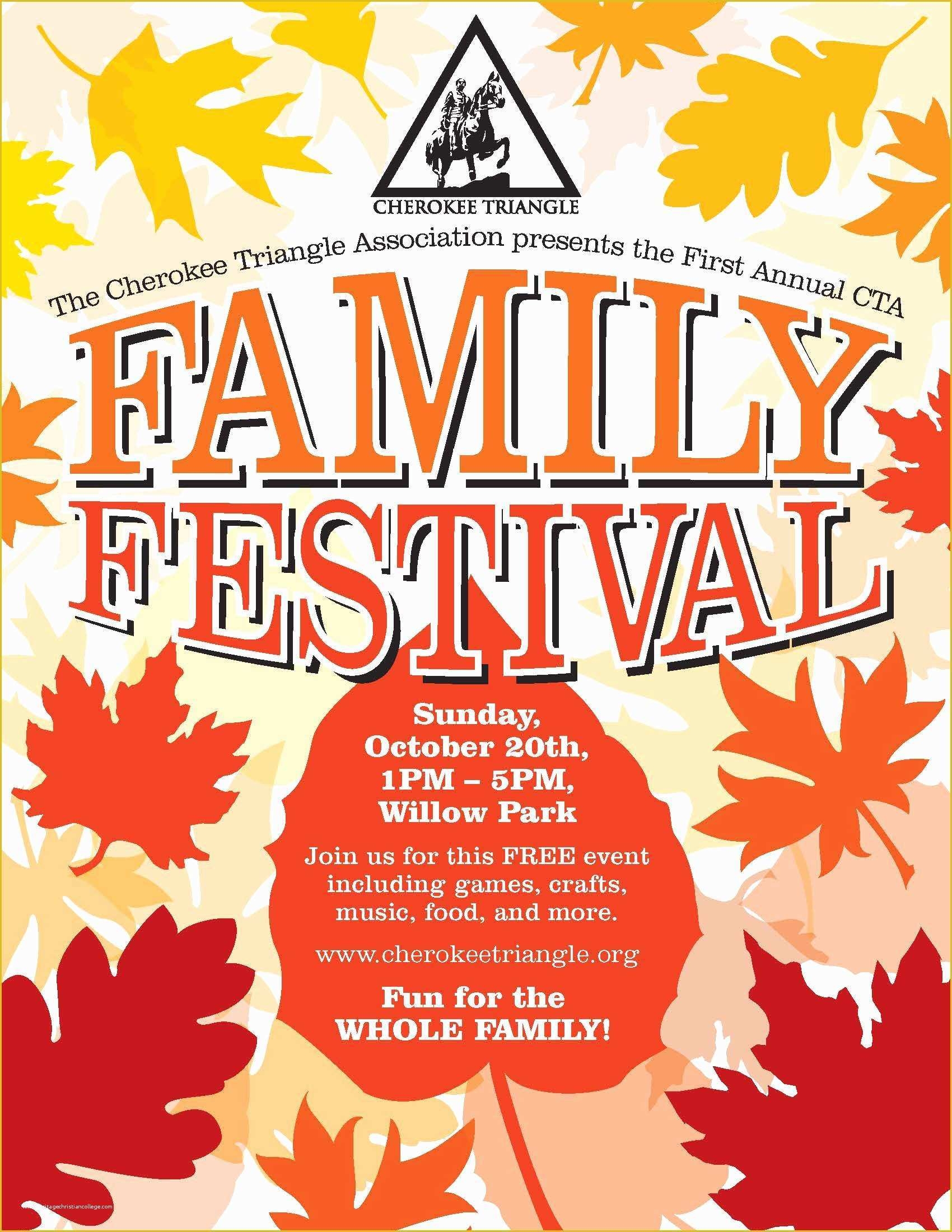 Free Printable Fall Festival Flyer Templates Of 9 Best Of Fall Flyer 
