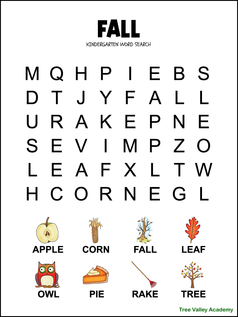 word search worksheet