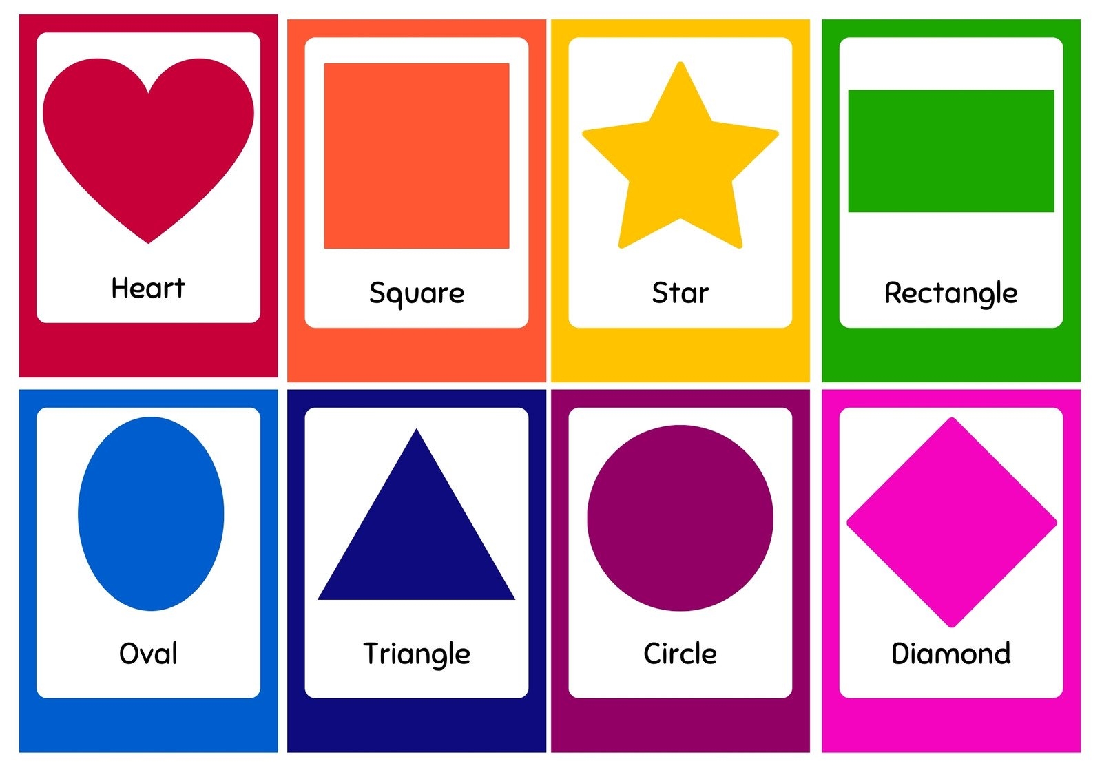 Free Printable Flashcard Templates You Can Customize Canva 