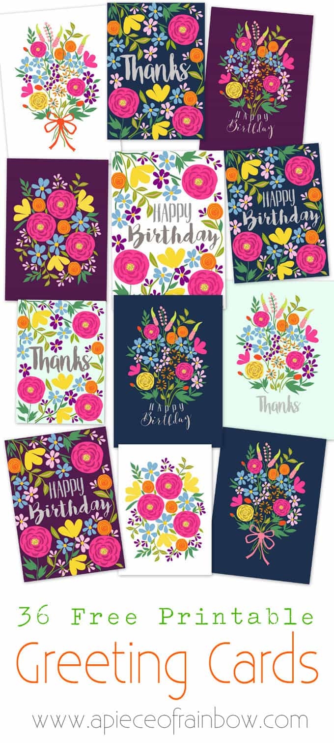 absolutely free printable greeting cards