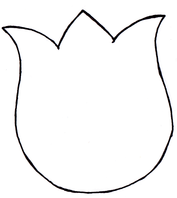 free printable flower stem template