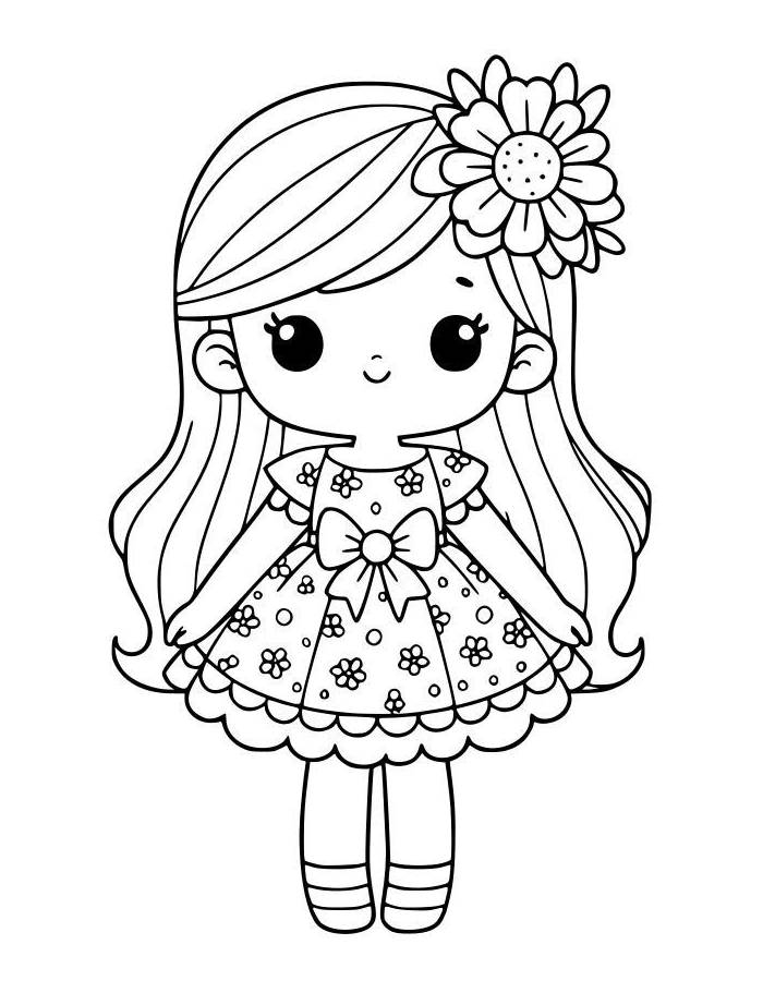 printable coloring pages for toddler girls