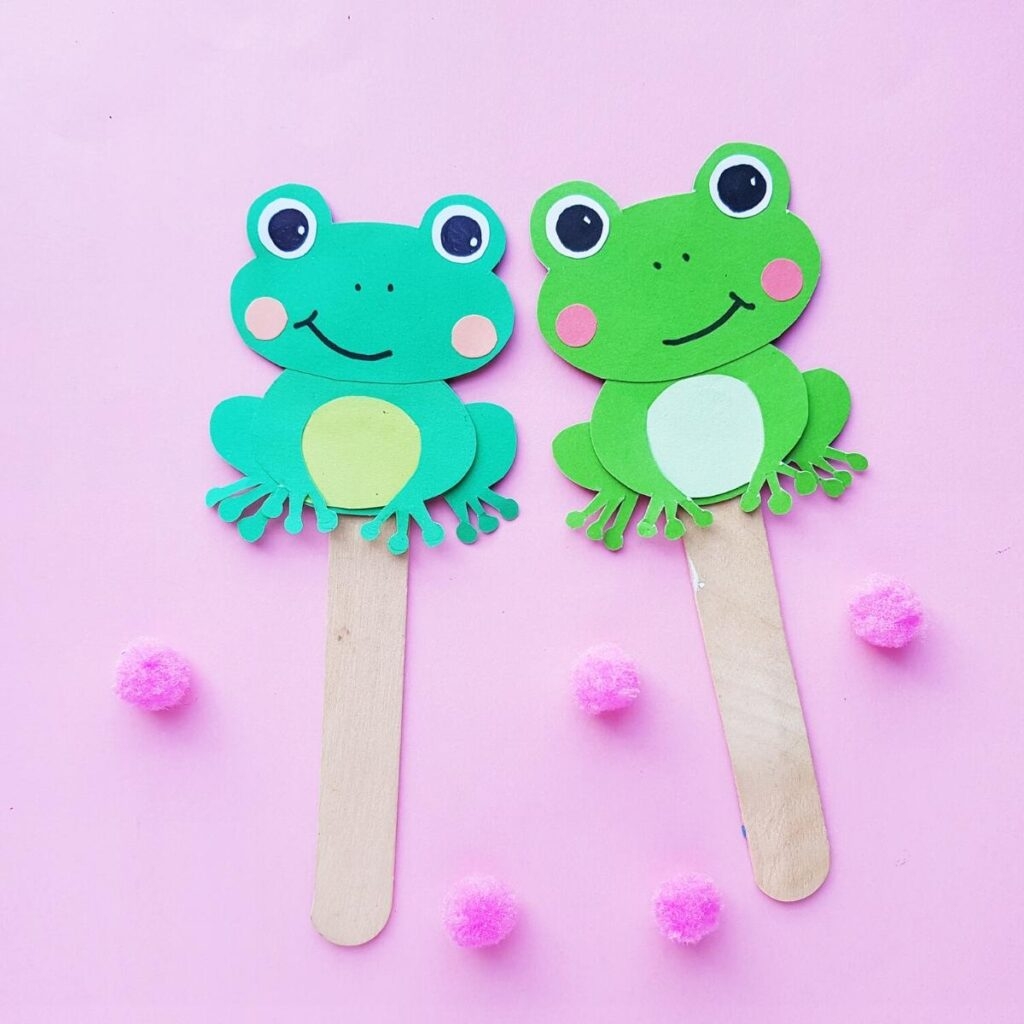 Free Printable Frog Puppet Template Printable Templates By Nora
