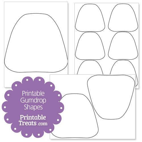 Free Printable Gumdrop Template Dev onallcylinders