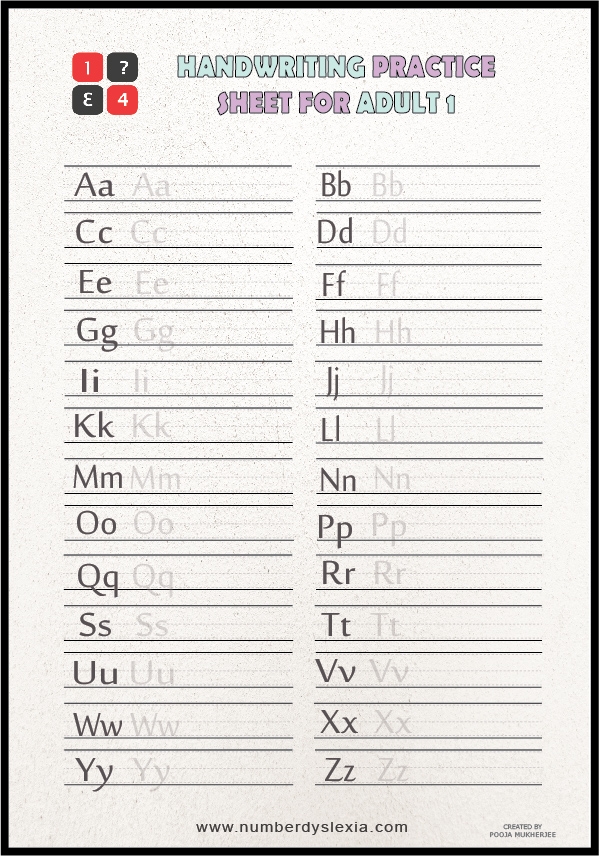 printable handwriting worksheets pdf free download