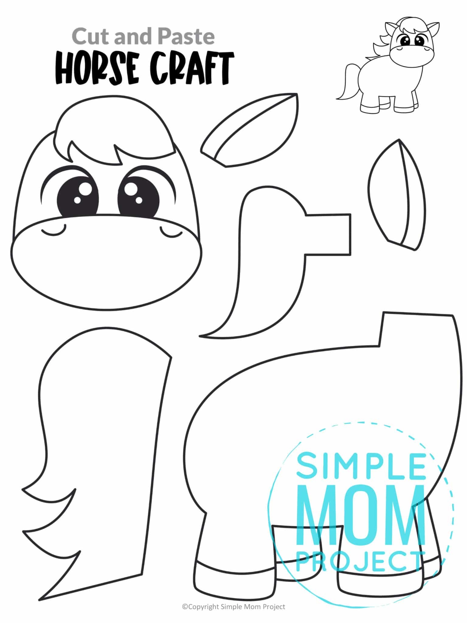 animal craft template