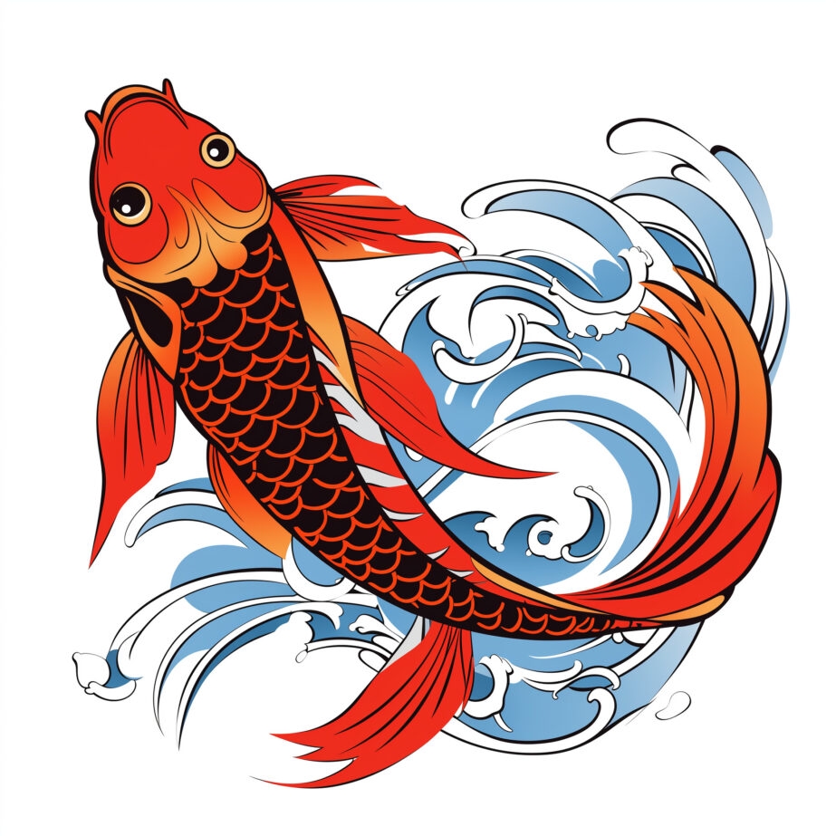 Free Printable Koi Fish Coloring Pages Coloring Pages Mimi Panda