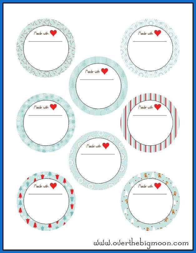 Free Printable Mason Jar Labels Template Shared For Free Printable