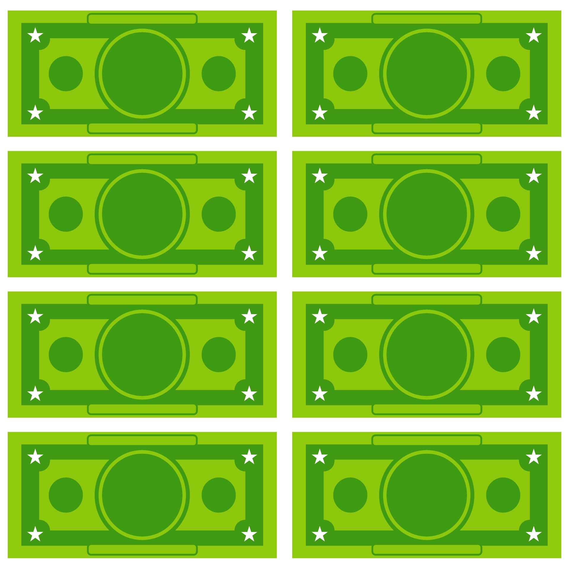 free printable money template