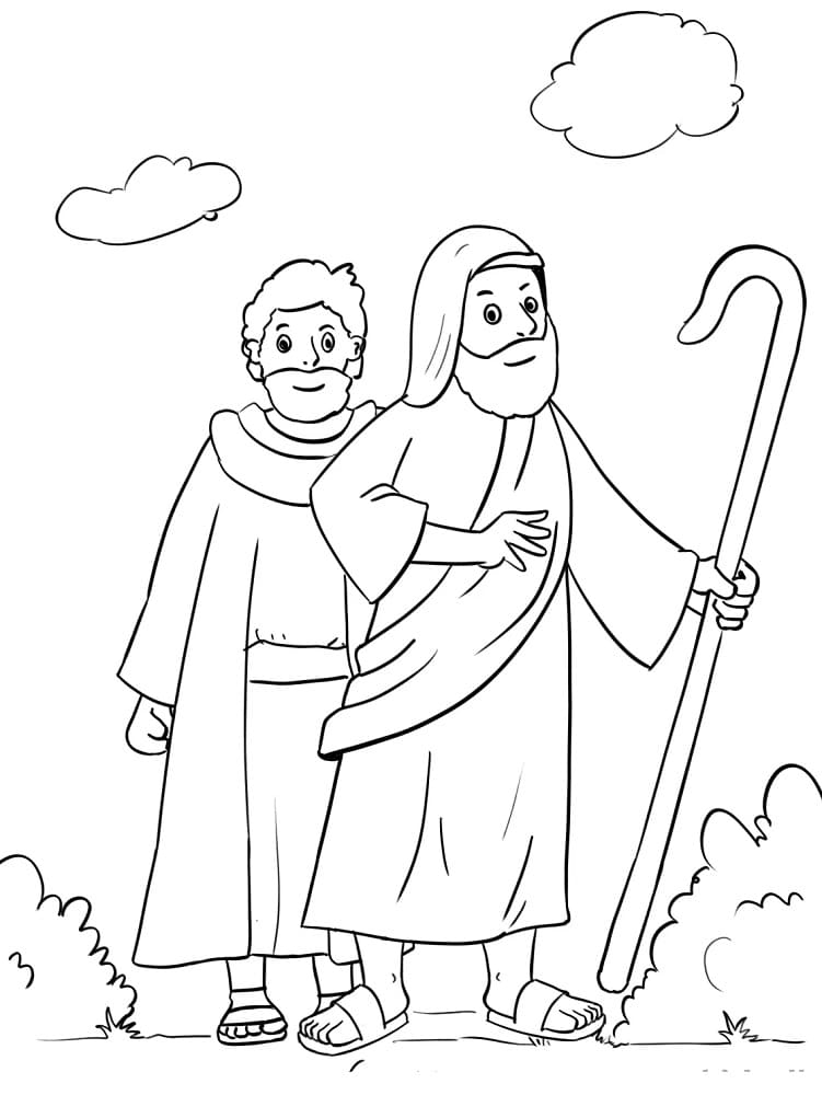 Free Printable Moses Coloring Page Free Printable Coloring Pages For Kids