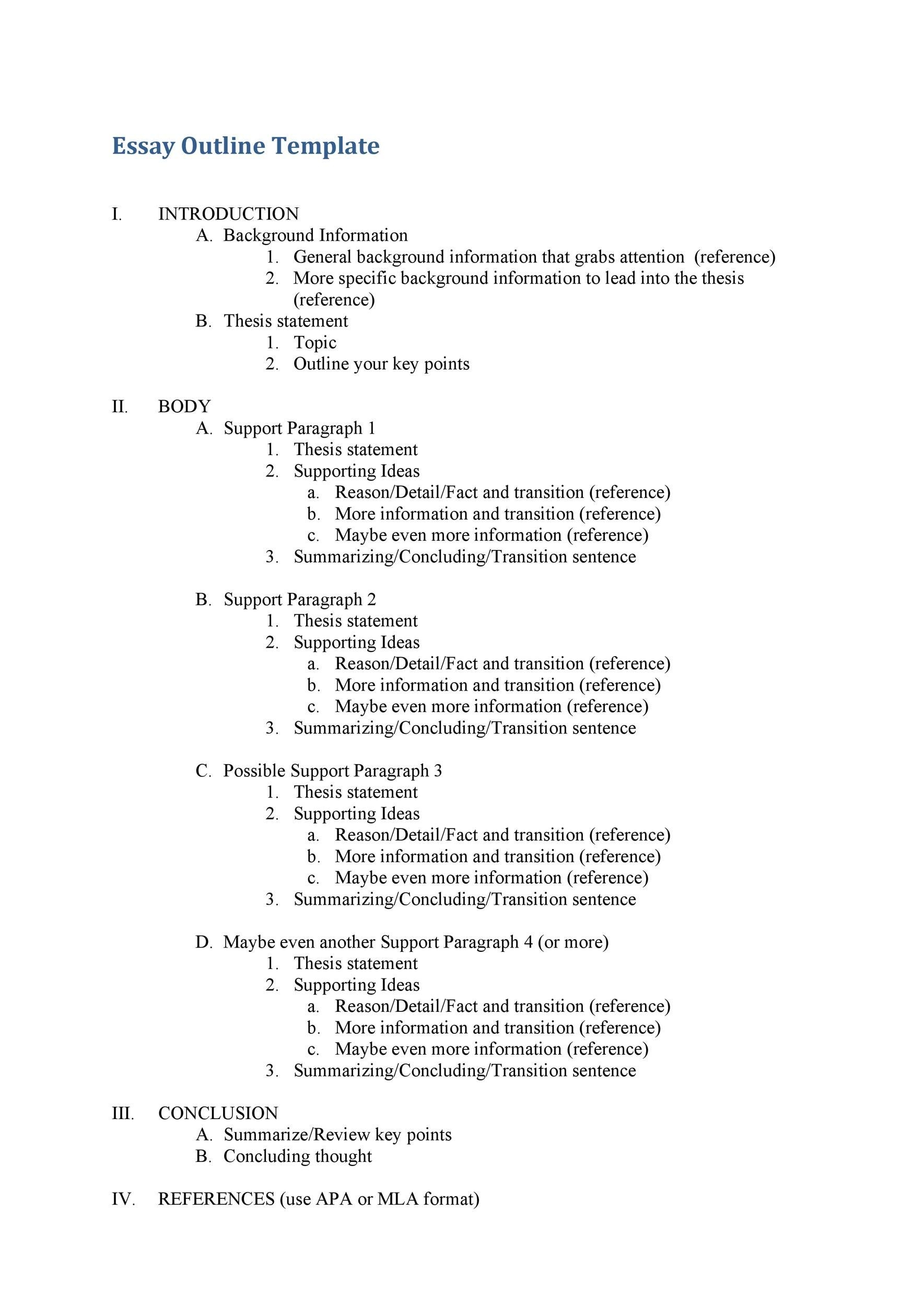 Free Printable Narrative Essay Template With Examples Dev 