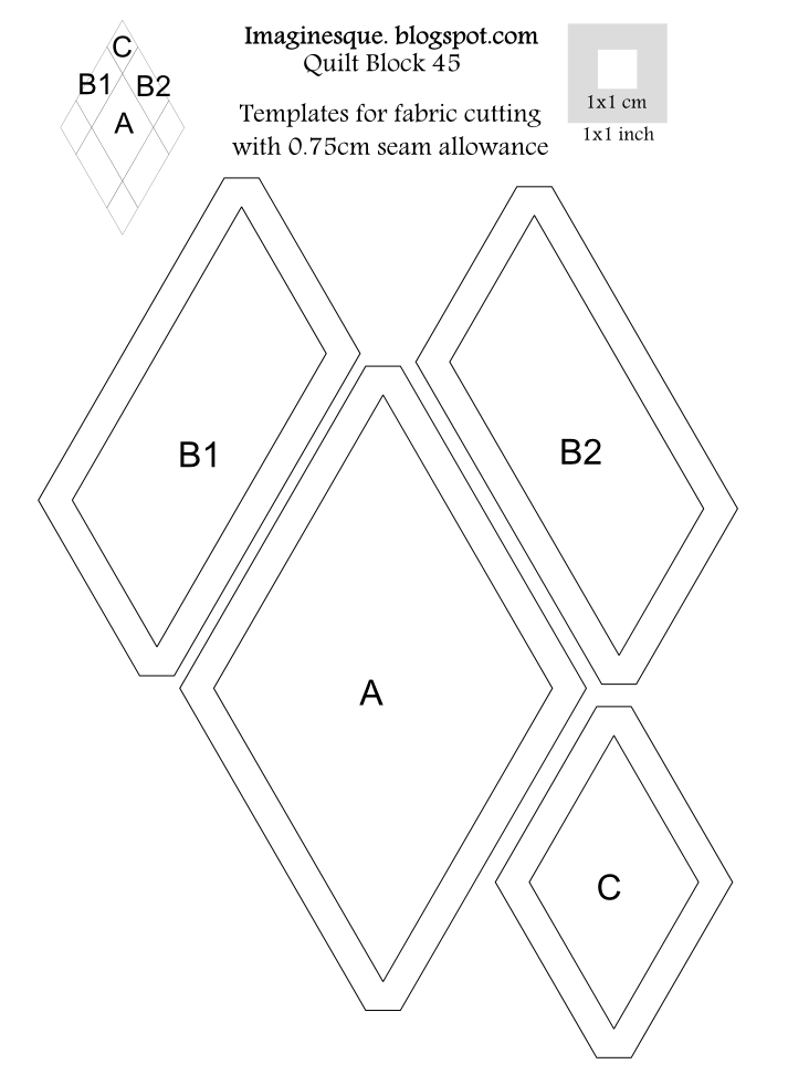 Free Printable Paper Piecing Templates Get What You Need For Free