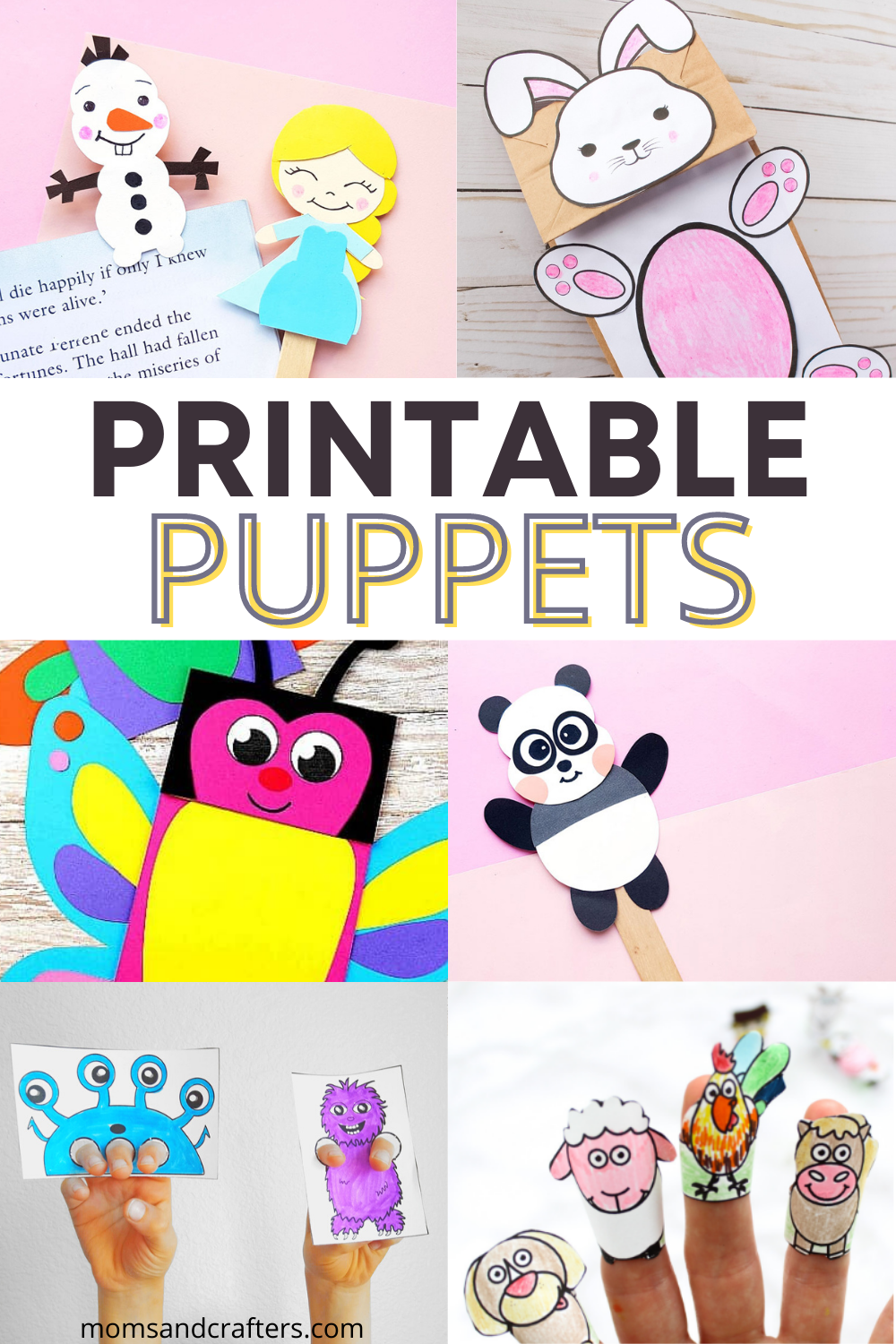 free printable paper puppet templates