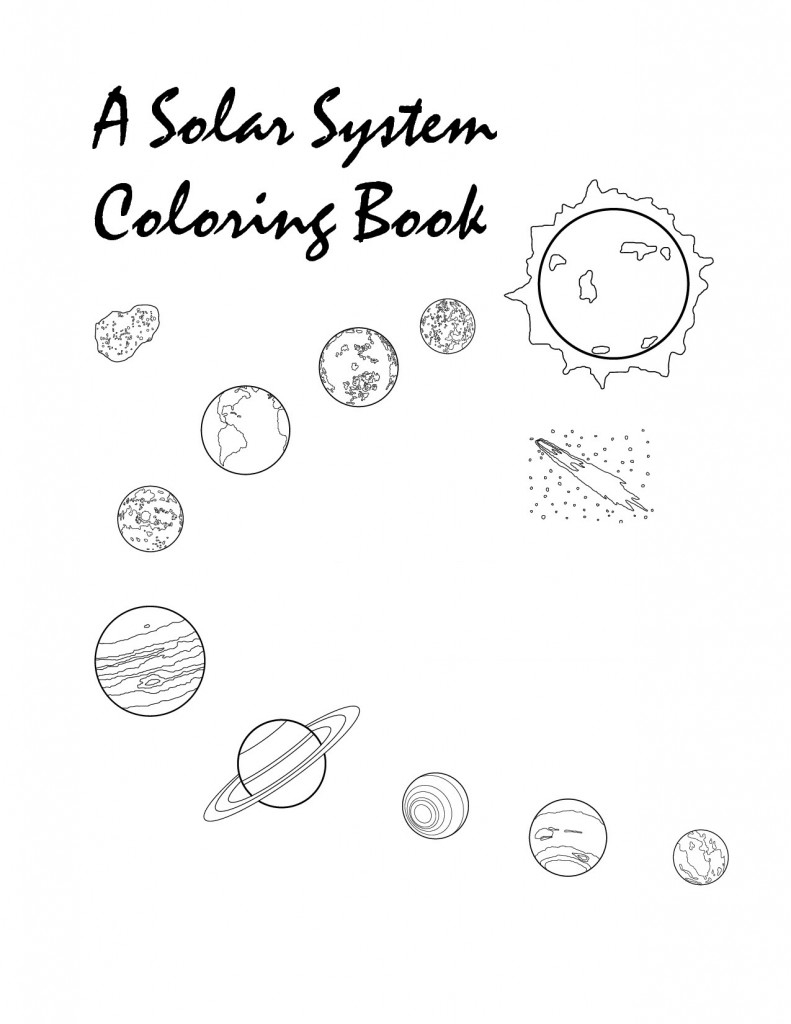 planet coloring pages free