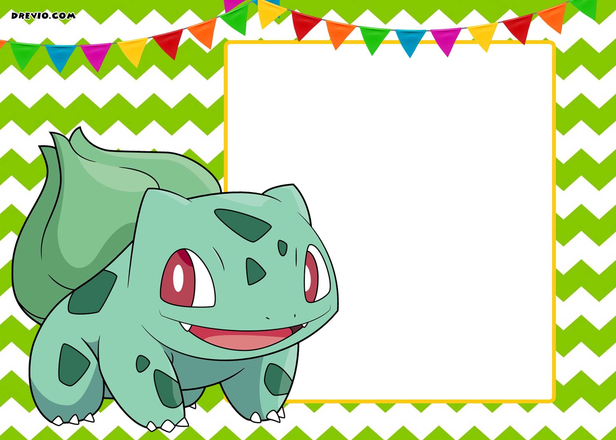 printable pokemon invitation template