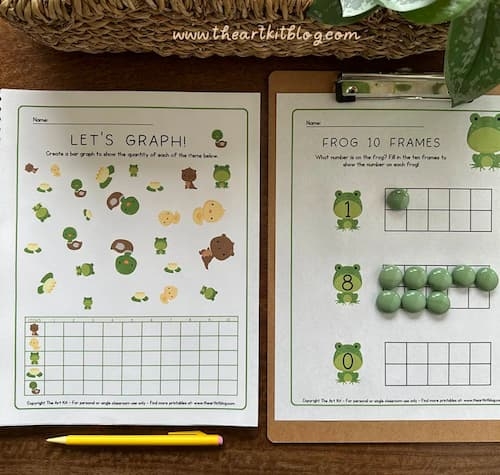 Free Printable Pond Animals Activity Pack Money Saving Mom